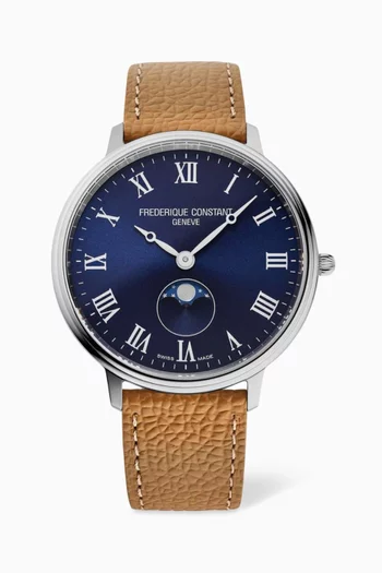 Classics Moonphase Quartz Watch, 39mm