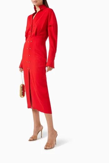 Midi Shirt Dress