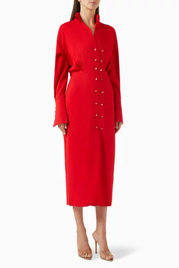 Midi Shirt Dress