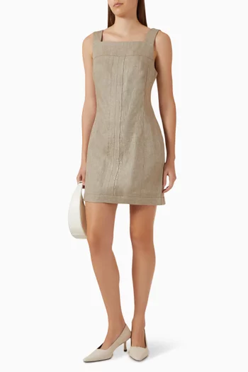Mini Dress in Linen