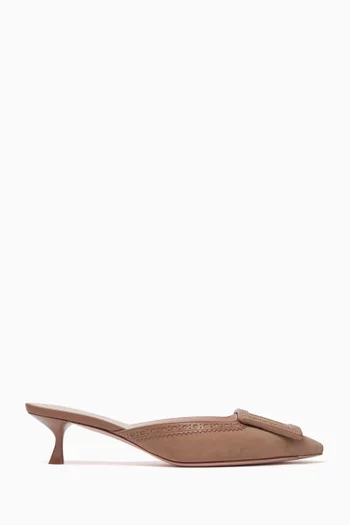 Viv' in The City 45 Mules in Suede
