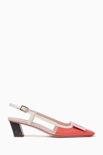 Belle Vivier 45 Slingback Pumps in Patent Leather
