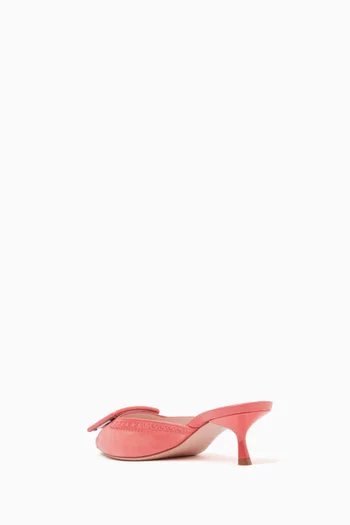 Viv' in The City 45 Mules in Suede