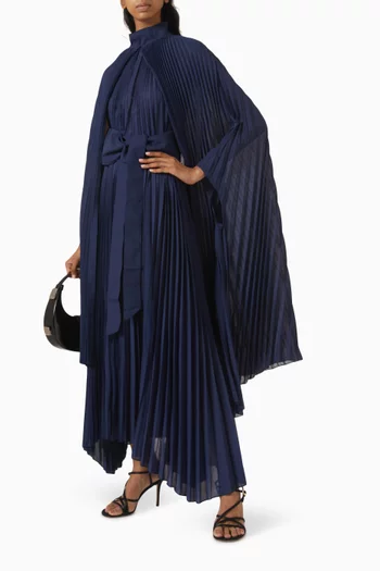 Czarina Cape Maxi Dress