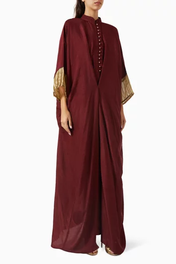 Hala Maxi Dress in Silk