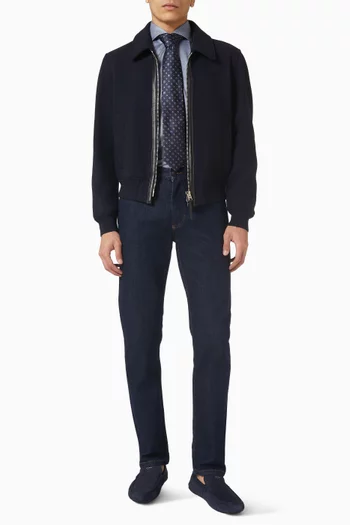 قميص قطن بنسيج فيلو دي سكوزيا