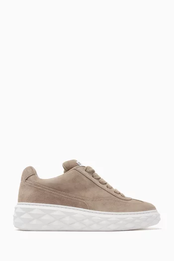 Diamond Maxi Retro Sneakers in Suede