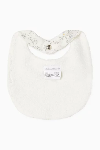 Floral Bib in Cotton