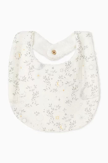 Floral Bib in Cotton