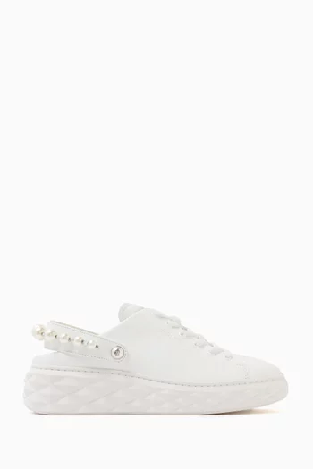 Diamond Maxi Sneakers in Leather