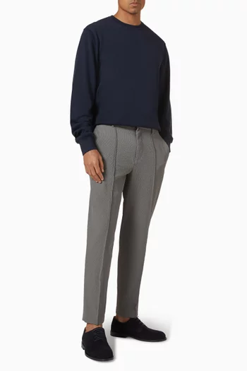 Pull-on Pants in Seersucker