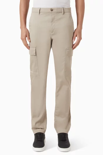Slim-fit Cargo Pants in Stretch Cotton