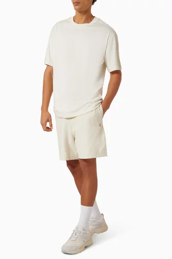 Monogram Shorts in Cotton-terry