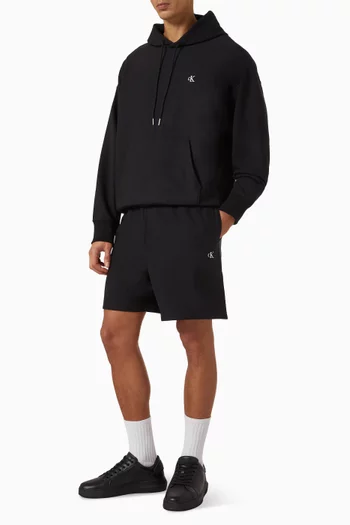 Monogram Shorts in Cotton-terry