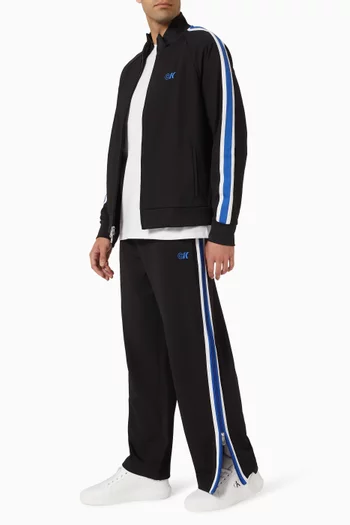 Track Pants in Stretch Twill