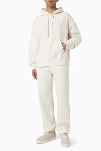 Monogram Hoodie in Premium Terry
