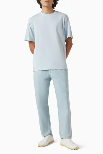Embroidered T-shirt in Cotton