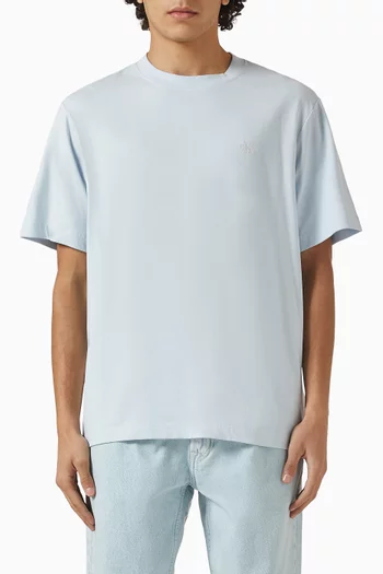 Embroidered T-shirt in Cotton