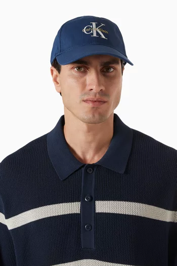 Logo-embroidered Baseball Cap in Cotton-twill
