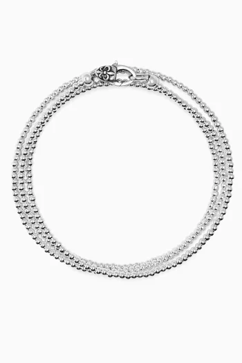 Wrap-Around Bracelet in Sterling Silver