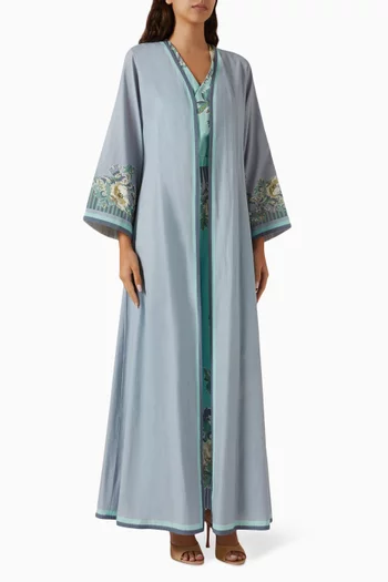 Jumpsuit & Abaya Co-ord Set