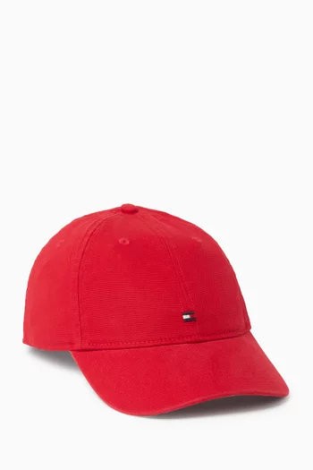 Hilfiger Flag Baseball Cap in Cotton