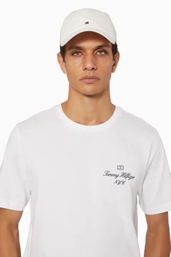 Hilfiger Flag Baseball Cap in Cotton
