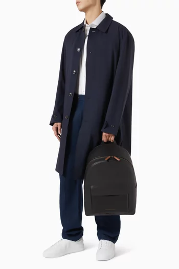TH Casual Prep Backpack in Leather