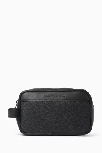 TH Monogram Toiletry Bag