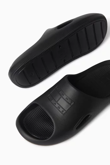 Cutout Embossed Pool Slides in EVA