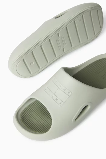 Cutout Embossed Pool Slides in EVA