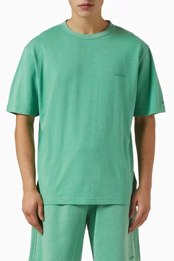 Tonal Logo T-shirt Cotton-jersey
