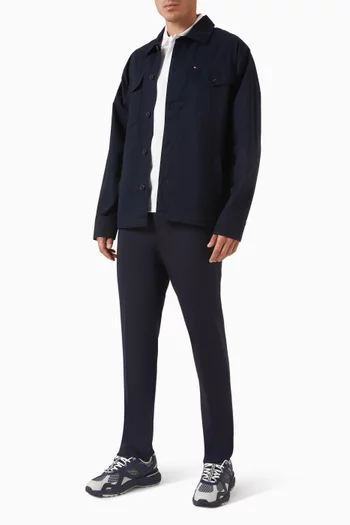 Performance Straight Pants in Viscose-blend