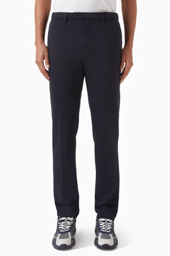 Performance Straight Pants in Viscose-blend