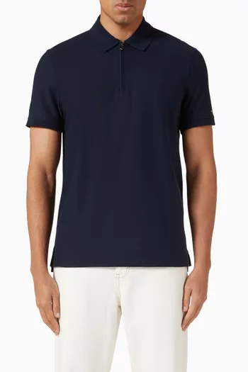 Performance Smart Casual Polo Shirt in Cotton