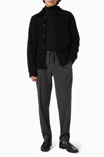 Pleated Pants in Viscose-blend
