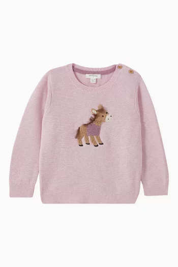 On The Farm Sweater in Organic Cotton-blend
