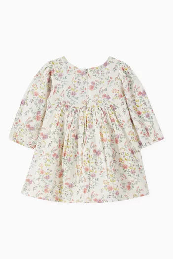 Lavender Dress in Organic Cotton Muslin