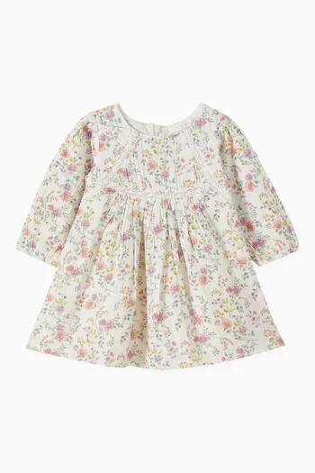 Lavender Dress in Organic Cotton Muslin