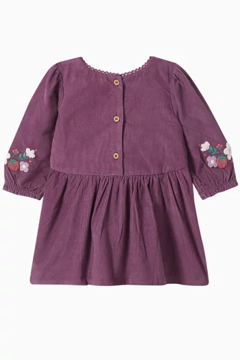 Blooms Dress in Corduroy