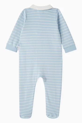 Bunny Sleepsuit in Organic Cotton