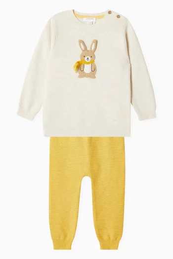 Bunny Sweater in Organic Cotton & Wool
