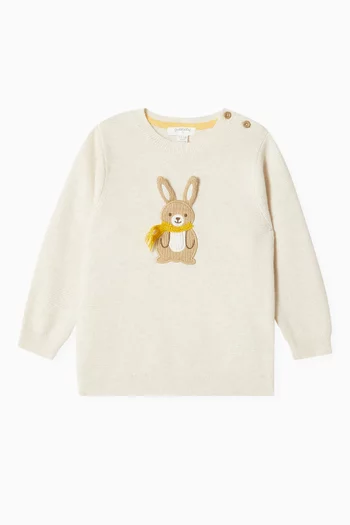 Bunny Sweater in Organic Cotton & Wool