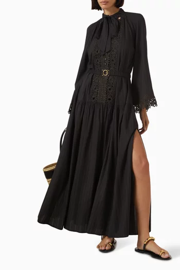 Starry Nights Maxi Dress in Viscose-blend