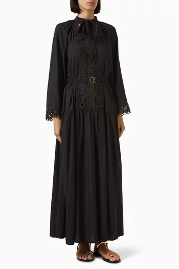 Starry Nights Maxi Dress in Viscose-blend