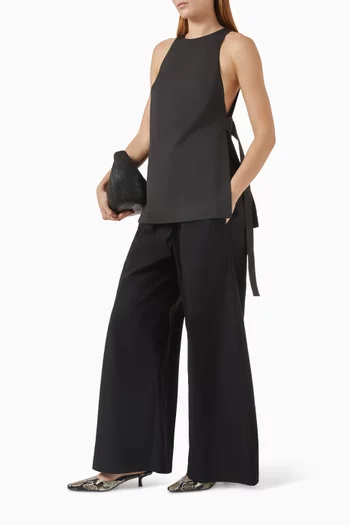 Side-tie Top in RWS Wool Blend