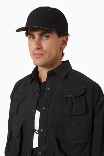 Pe/Co Baseball Cap in Canvas