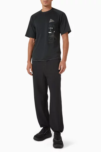Printed T-shirt in Jersey