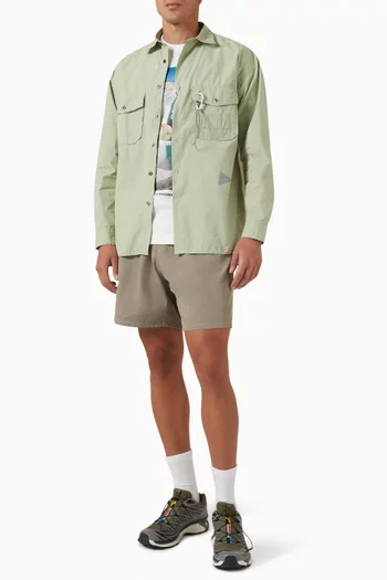Cordura Typewriter Shirt in Cotton-blend