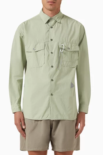 Cordura Typewriter Shirt in Cotton-blend